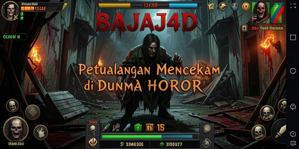 Tampilan gameplay menakutkan di BAJAJ4D yang akan menguji keberanian Anda.