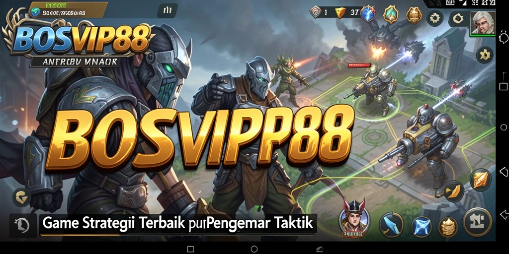 Tampilan gameplay menarik dari BOSVIP88 yang penuh strategi.