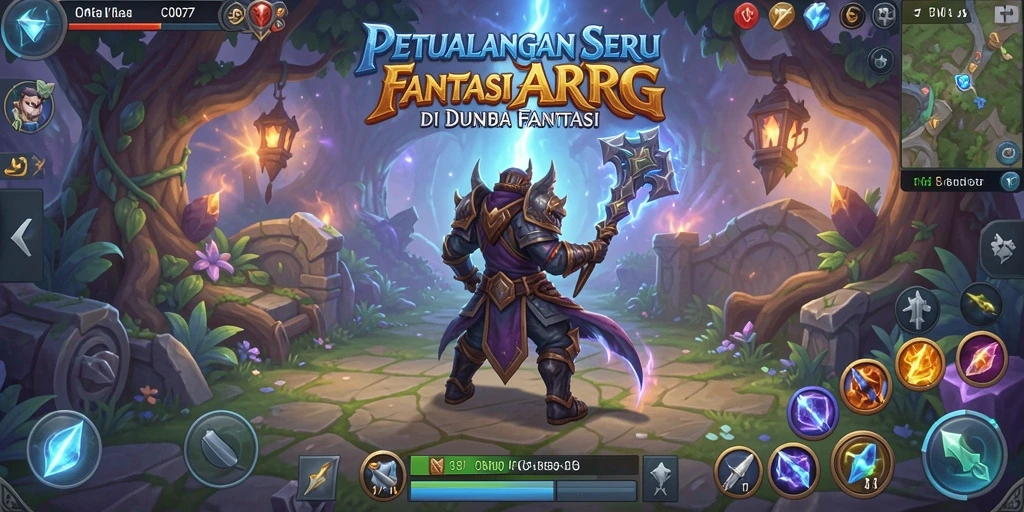 Tampilan gameplay C0077 yang menakjubkan dalam pertempuran ARPG.