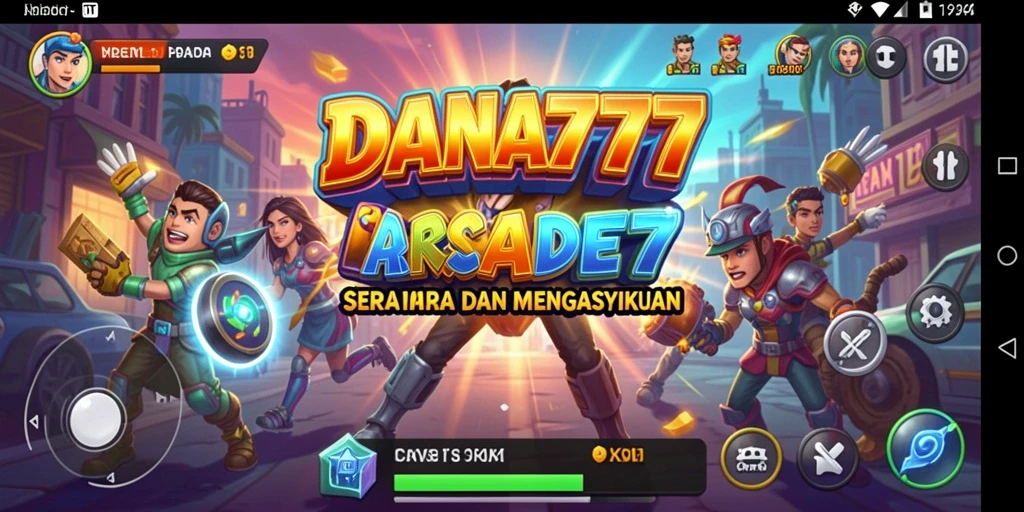 Tampilan menarik dari gameplay DANA777 dengan berbagai level menantang.