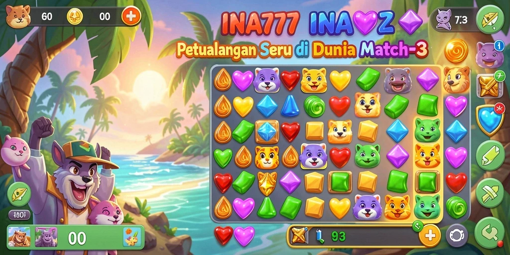 Screenshot gameplay <strong>INA777</strong> yang menarik dan penuh warna.