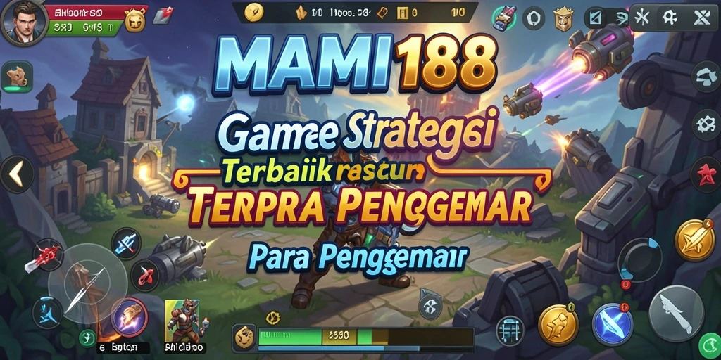 Tangkapan layar utama MAMI188 menunjukkan gameplay strategi yang menarik.
