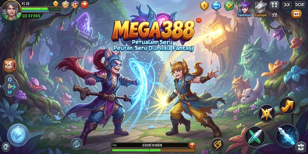 Tampilan gameplay MEGA388 menampilkan aksi petualangan yang mendebarkan.