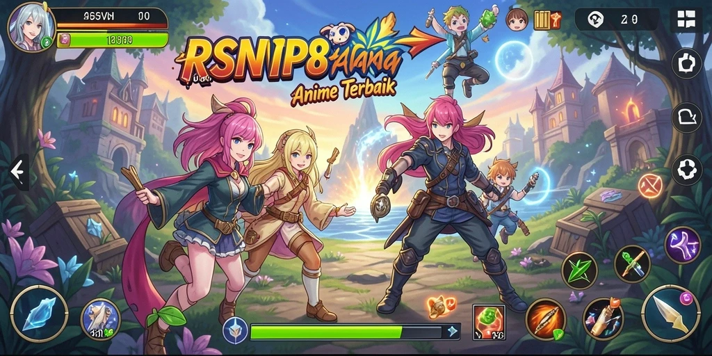Tampilan epic dari gameplay RSNVIP8 yang penuh aksi.