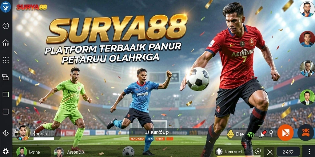 Tampilan gameplay taruhan olahraga SURYA88 yang menarik dan interaktif.