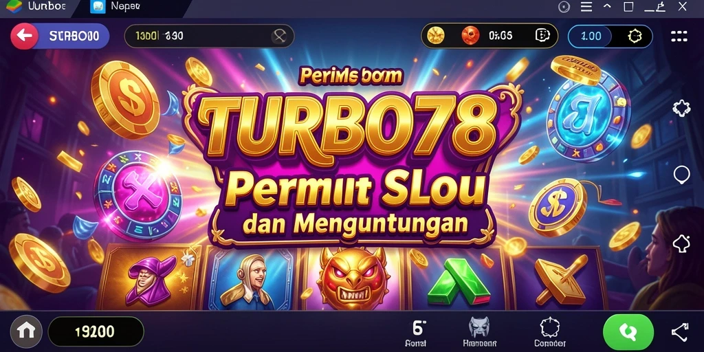 Gameplay seru dari TURBO78 dengan fitur slot yang menarik.