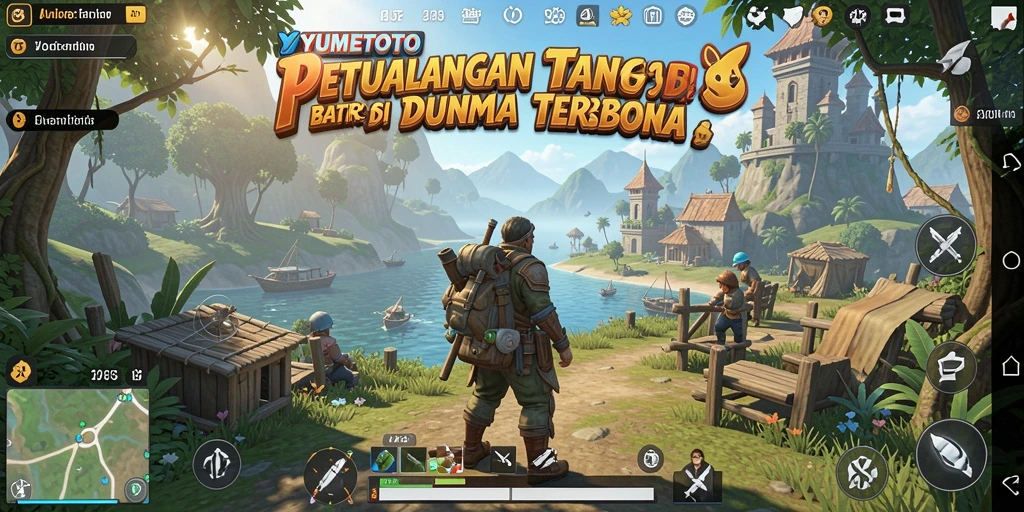 Gameplay menarik di dunia terbuka YUMETOTO.